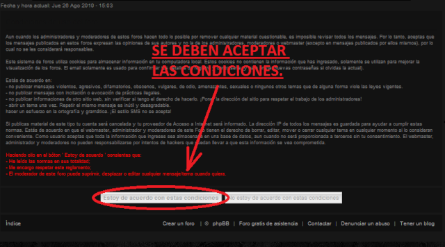 Como Acceder al Foro - Paso 1: Completar el Registro Paso_111