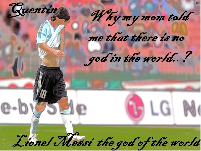 Lionel messi made by Quentin F10