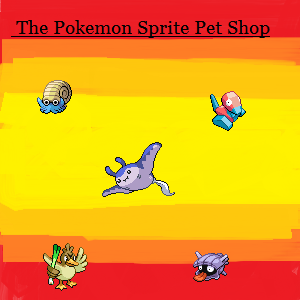 The Pokemon Sprite Pet Shop Logo10