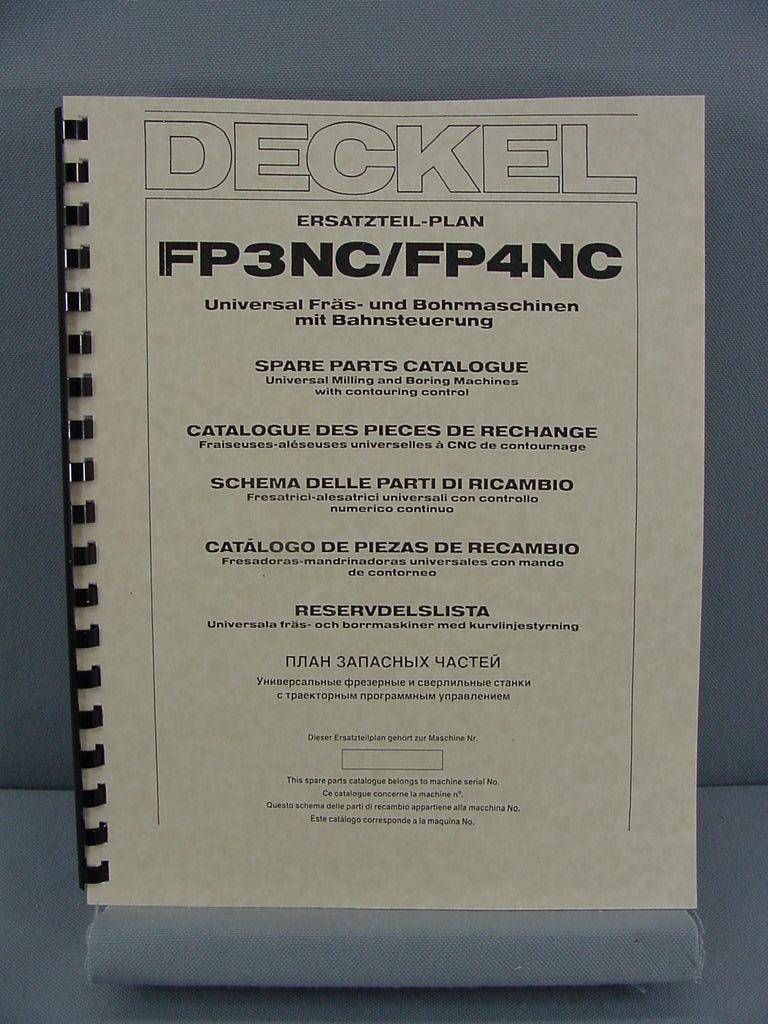 Deckel FP2NC, FP3NC, FP4NC  91850710