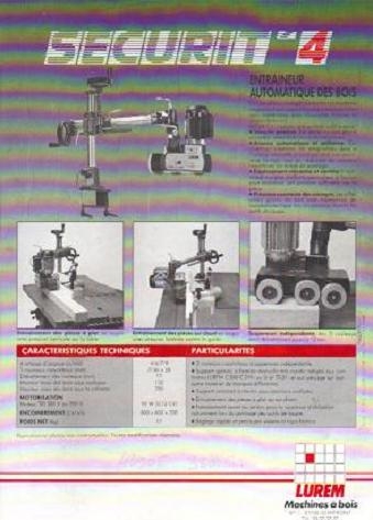 Lurem Securit'4 et Securit'5 + HM AP 32 (Entraîneur automatique des bois) Nouvel11