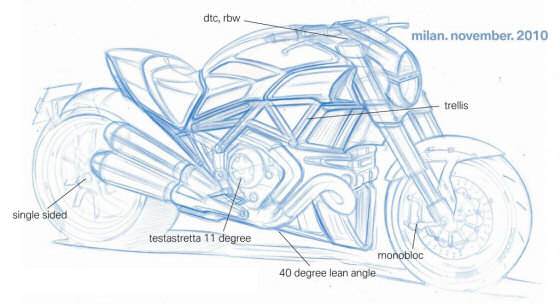 Photos volées : un futur Ducati Monster « XXL » ? 1085_a10