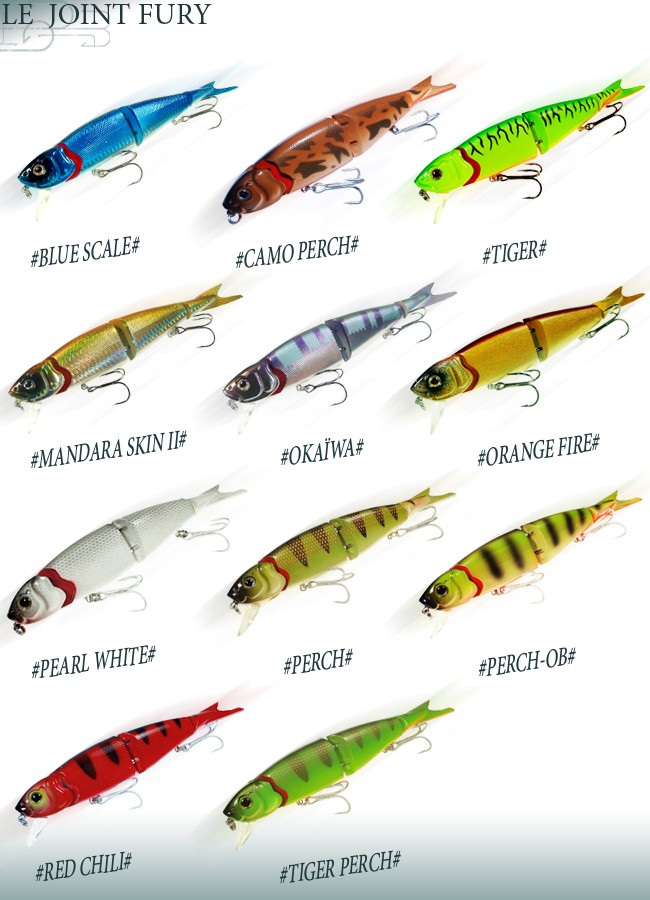 Peche Hiver carnassier: Quel type de leurre ? Colori10