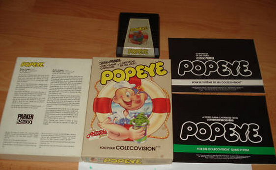 TOP 10 des jeux Colecovision Popeye10