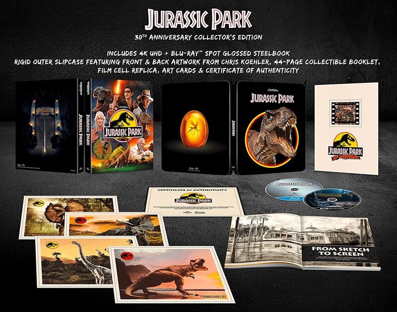 Jurassic park - steelbook édition 30ème anniversaire 16050_10