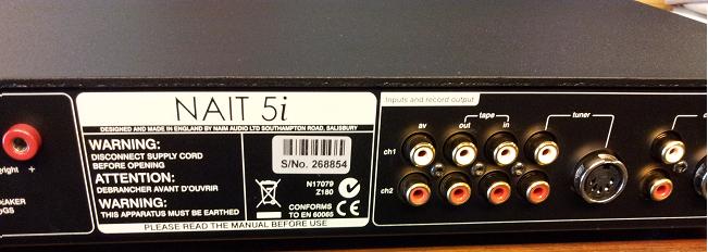 Naim Nait 5i mk2(Used)SOLD Nait5i10