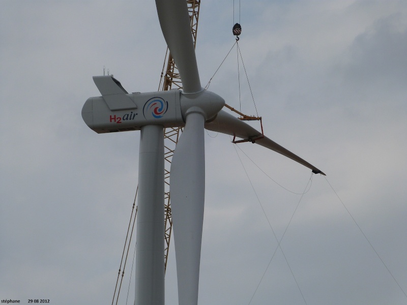 Montage de 16 éoliennes a Savière (10) par l'entreprise Belge Dufour. - Page 2 Aolien59