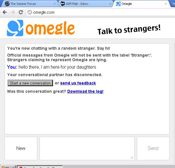 Messing with people Omegle10