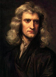 إسحاق نيوتن (4 يناير 1643- 31 مارس Isaac Newton1727 225px-10