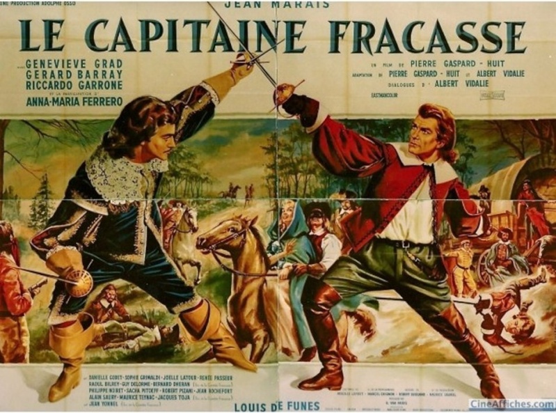 Le Capitaine Fracasse. 1961. Pierre Gaspard-Huit. Affich10