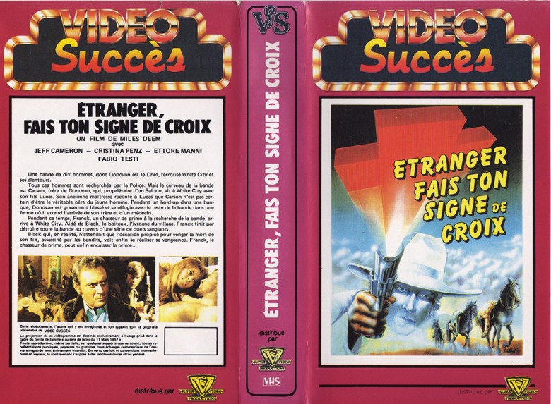 GUIDE DES SPAGHETTI WESTERNS SEULEMENT DISPONIBLES EN VHS. Etrang10