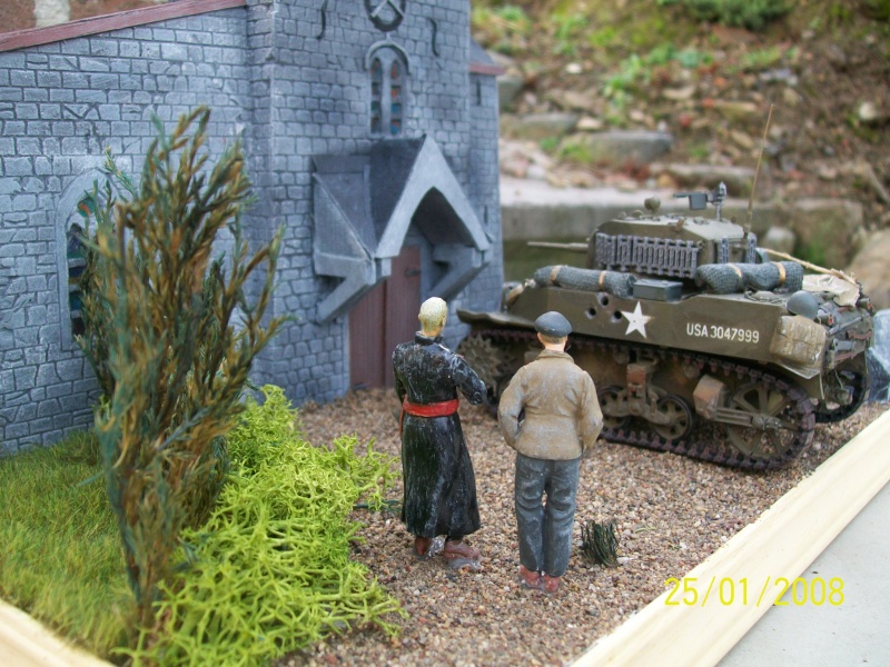 Stuart M5 A1 perdu devant l'église de GOE (TAMIYA 1:35 ème) [ Diorama en cours ]  - Page 3 00335