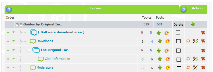 Improvements to the main fourms. Web_fe12