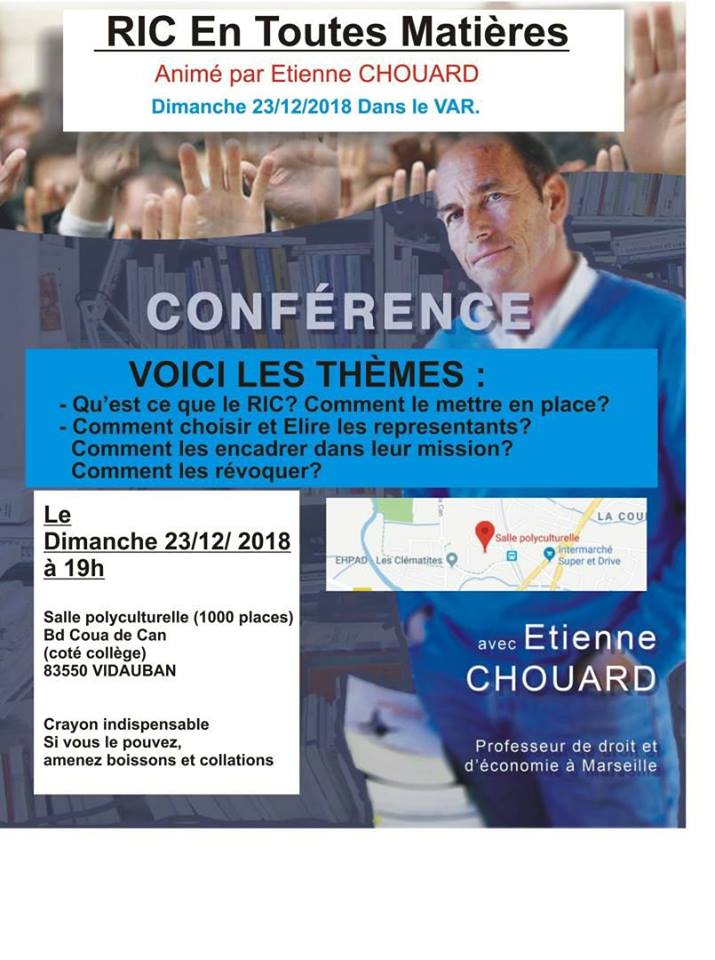 Conference D Etienne Chouard 48960013