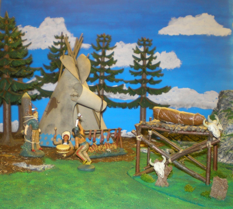 Gestaltung eines Dioramas mit den Tannen von Playmobil 002_2015