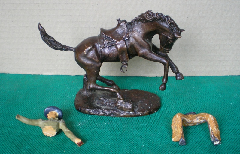 Cowboy zu Pferd mit Lasso - Umbau in der Figurengröße 7 cm 139a1_10