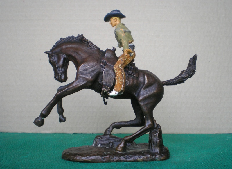 Cowboy zu Pferd mit Lasso - Umbau in der Figurengröße 7 cm 139b4b10