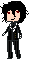 here have some black butler pixels Sebast10