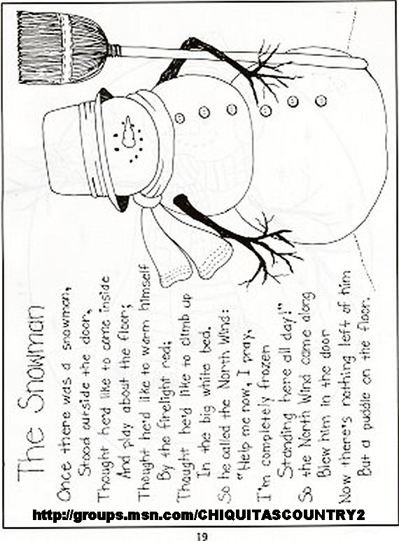 Revista The snowman patch (Imagenes de navidad en blanco y negro) 1917