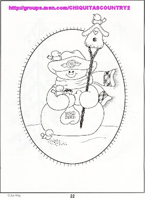 Revista The snowman patch (Imagenes de navidad en blanco y negro) 2216