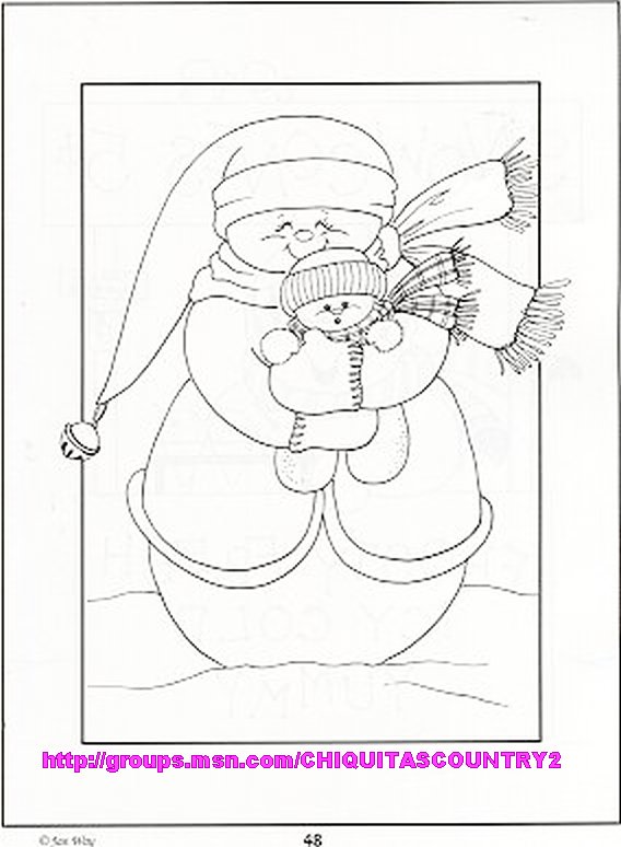 Revista The snowman patch (Imagenes de navidad en blanco y negro) 4814