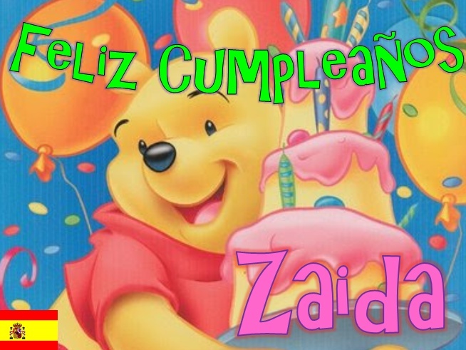 Feliz Cumpleaños Zaida! Zaida10