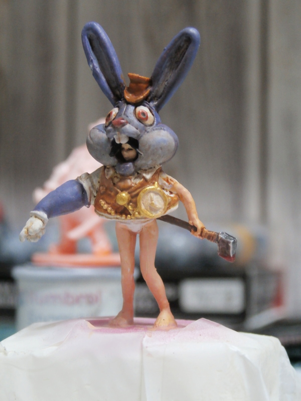 "Tomiko the psychotic bunny" figurine Zombicide 35mm P5200010