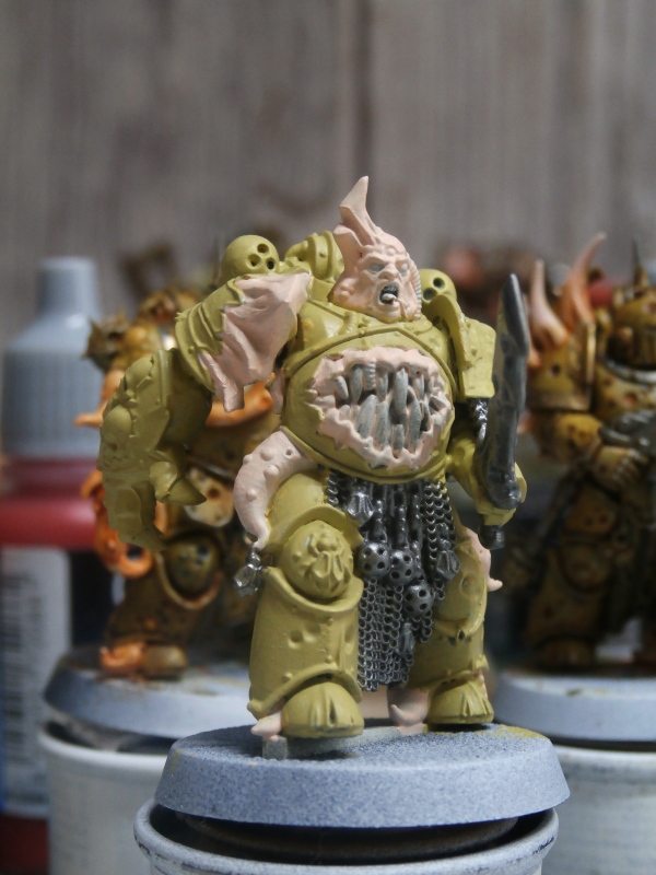 Death Guard Plague Marines - Warhammer - 28mm (FINI) P7030012