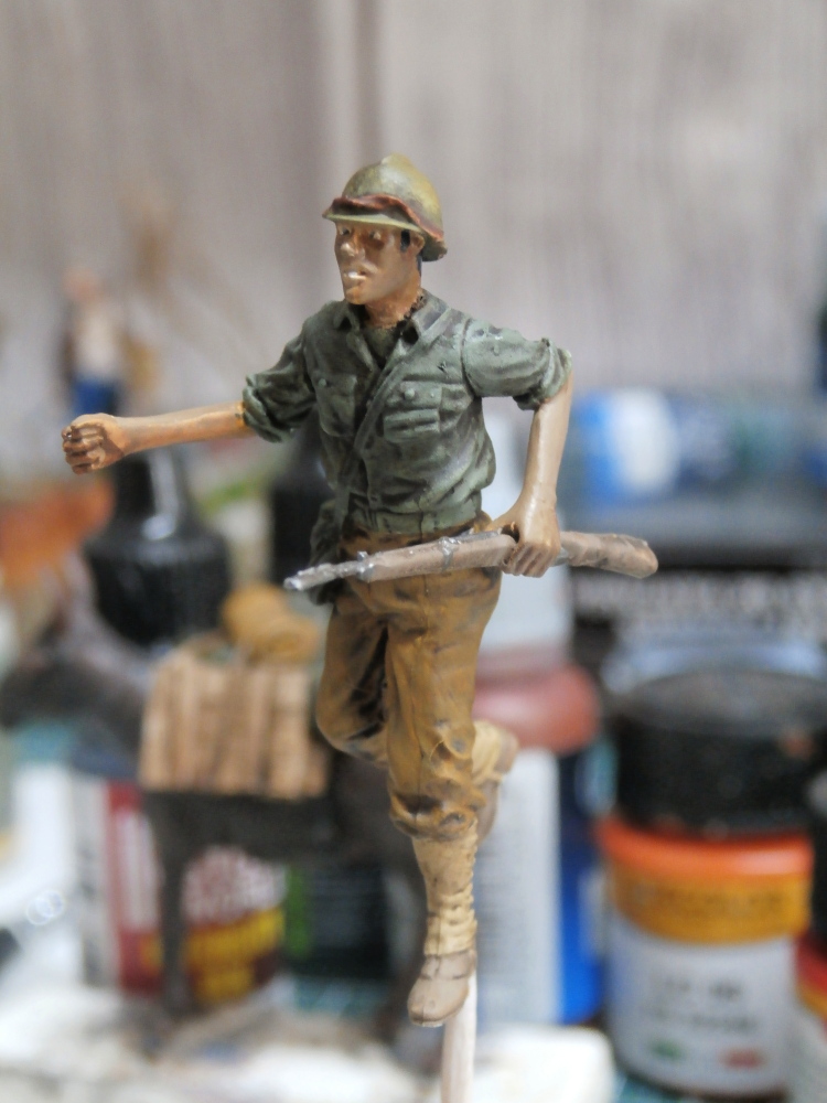 Free French Soldier Sicile 1943 - Figurine Djitis Production 1/35 (abandon) - Page 2 P7190011