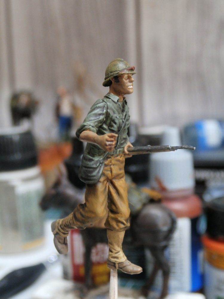 Free French Soldier Sicile 1943 - Figurine Djitis Production 1/35 (abandon) - Page 2 P7190012