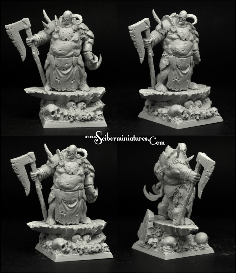 Rotten Lord - Figurine Scibor Monstrous Miniatures - 46mm (FINI) Plague11