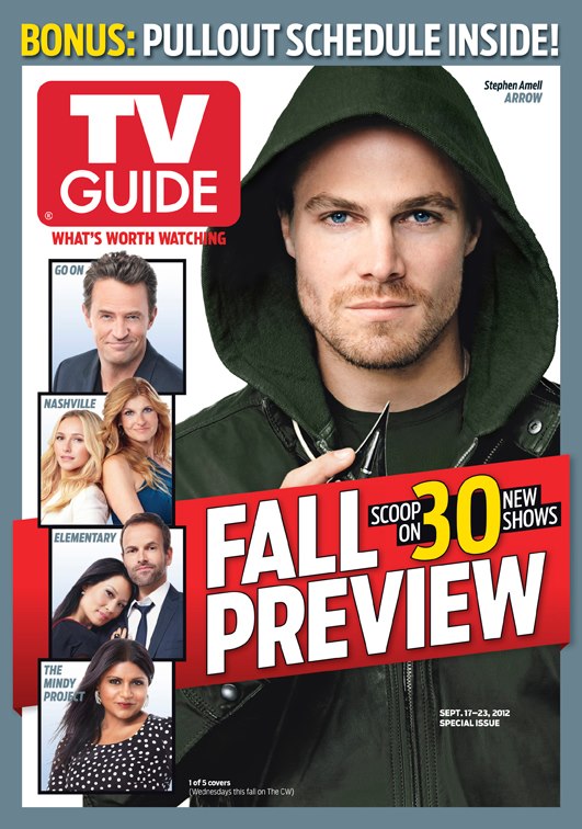 Stephen Amell (Arrow) portada de TV Guide. 25553510