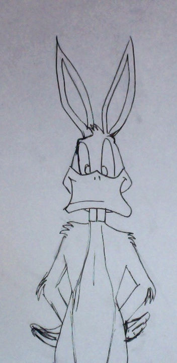 Looney Tunes/Union et différences/Bugs Bunny et Daffy Duck/G Photo_10