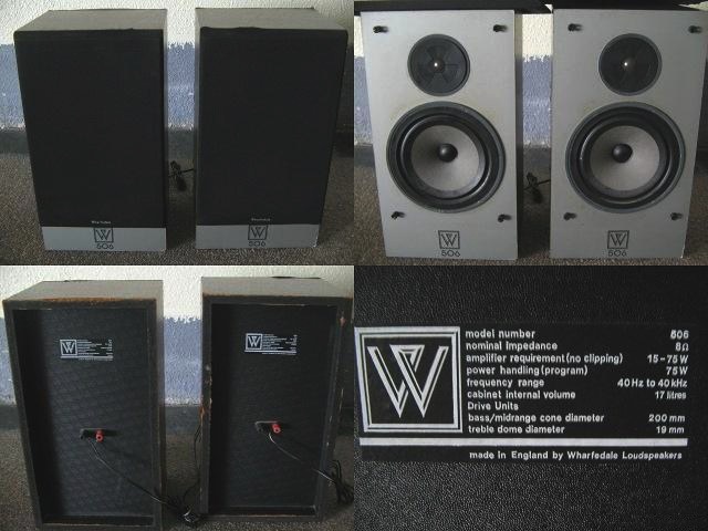 Wharfedale England Bookshelf Speakers 506 Wharfe10