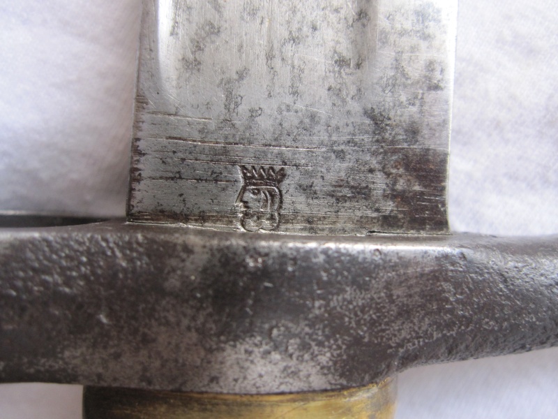 Sabre baïonnette Chassepot fabrication Weyersberg Decouv29
