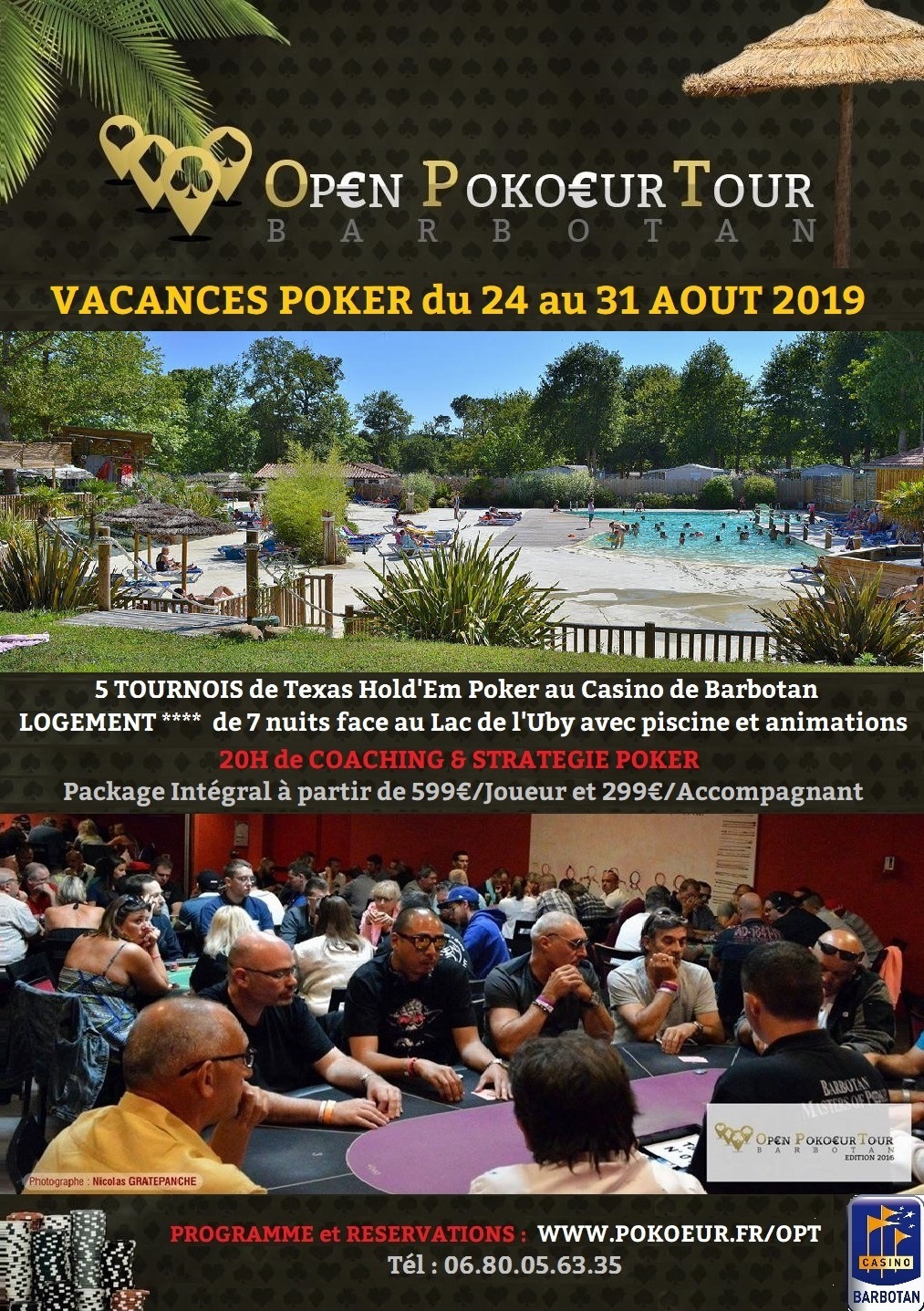OPEN POKOEUR TOUR 2019 - Vacances Poker du 24 au 31 Aout Affich10