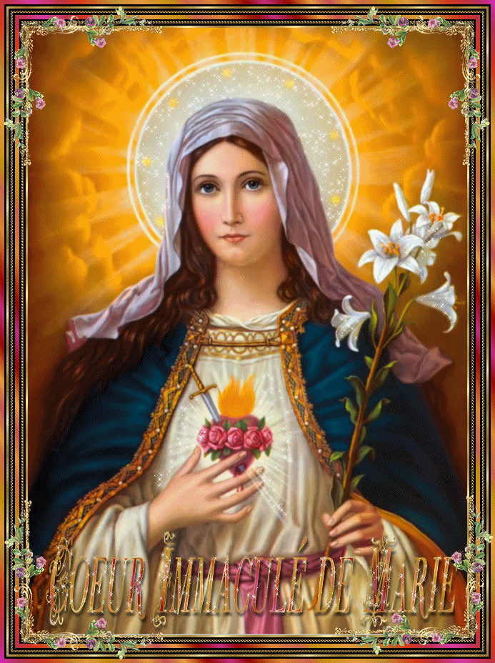 25 Juin Bonne fête Maman Marie en cette journée de ton  Coeur Immaculé  69820610