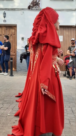 Fiestas  paso a paso. Sábado (Ofrenda floral y coronación de reinas) 20230125