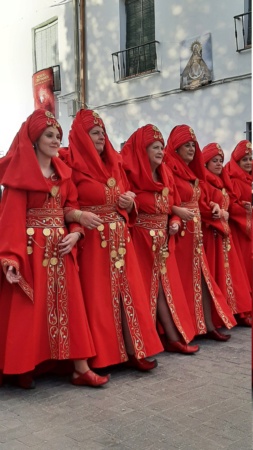 Fiestas  paso a paso. Sábado (Ofrenda floral y coronación de reinas) 20230127