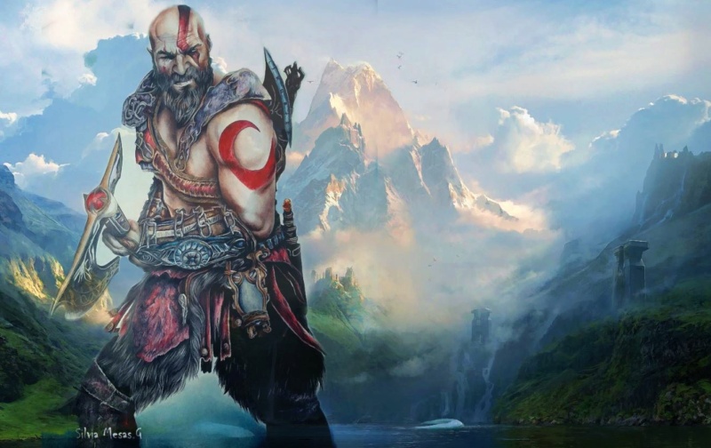 Kratos.  'God of War' Captur25