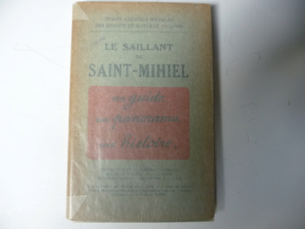 (E) Guide Michelin des champs de bataille "le saillant de St Mihiel" VENDU P1180224