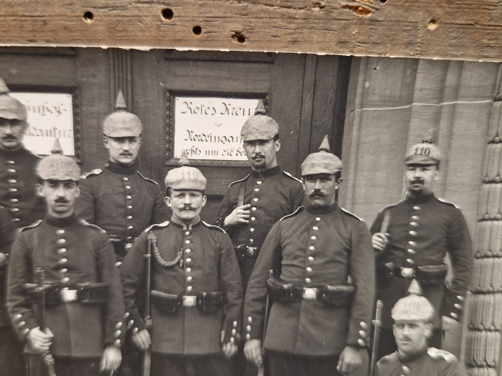 Photo de groupe du Grenadier-Regiment 110  Badois 20240937