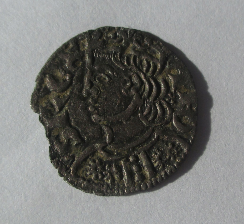 Dinero coronado o cornado de Alfonso XI 1026