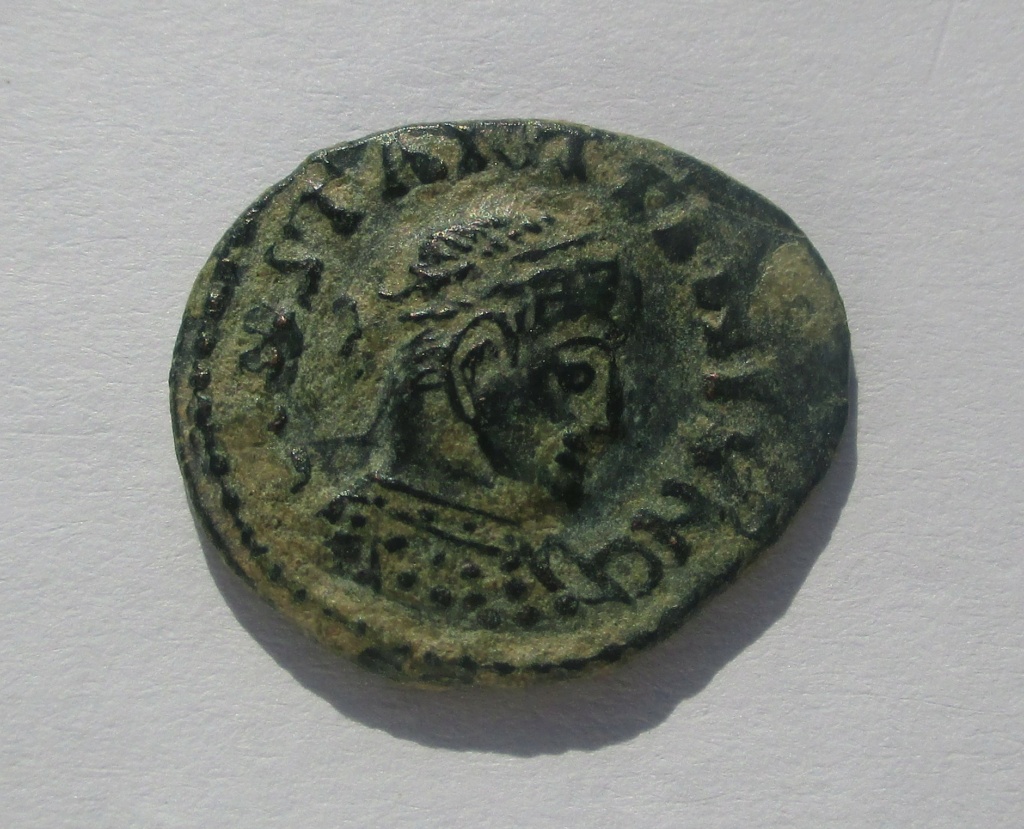 AE3 Imitativo de Constantino I. Imita (BEATA TRANQVILLITAS,ceca de Trier) 1031