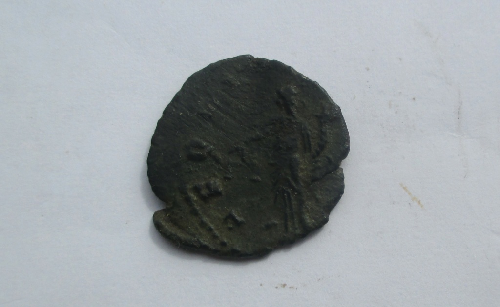 Antoniniano de Claudio II. AEQVITAS AVG. Aequitas estante a izq. Roma. Img_3821