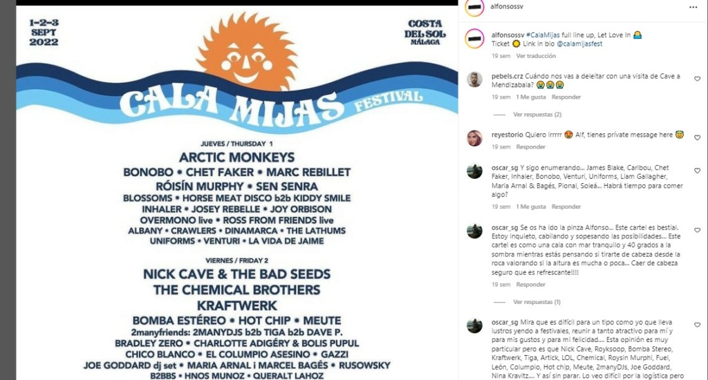 BILBAO BBK LIVE 2023 /// 6-7-8 Julio /// Arctic Monkeys /// Florence + The Machine /// The Chemical Brothers - Página 11 Nick210