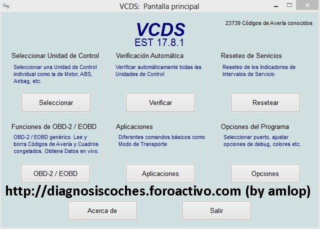 Vagcom 17.8.1 Español Actualizable Online