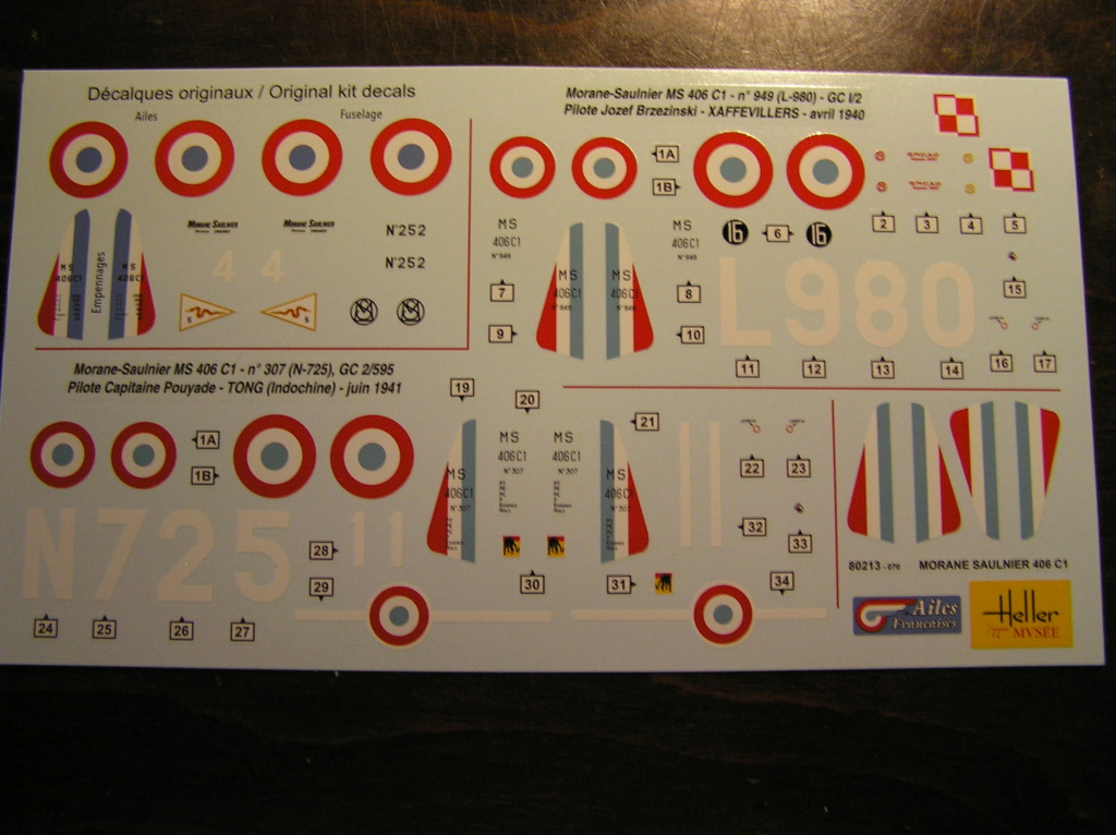 MORANE MS 406 C 1 Réf 80213 Decal10