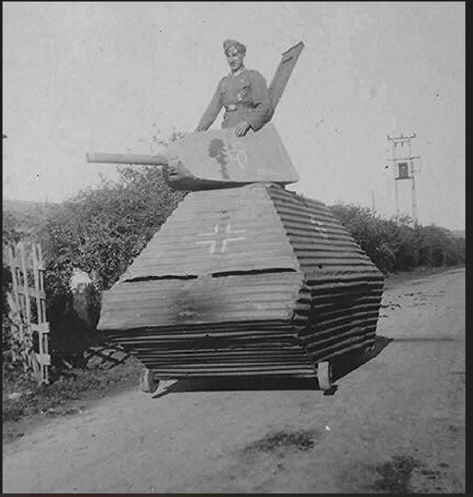 [scratch] Panzerwaffe 1946 ce qu'il en reste. tank Leurre. (Fini) Captur17