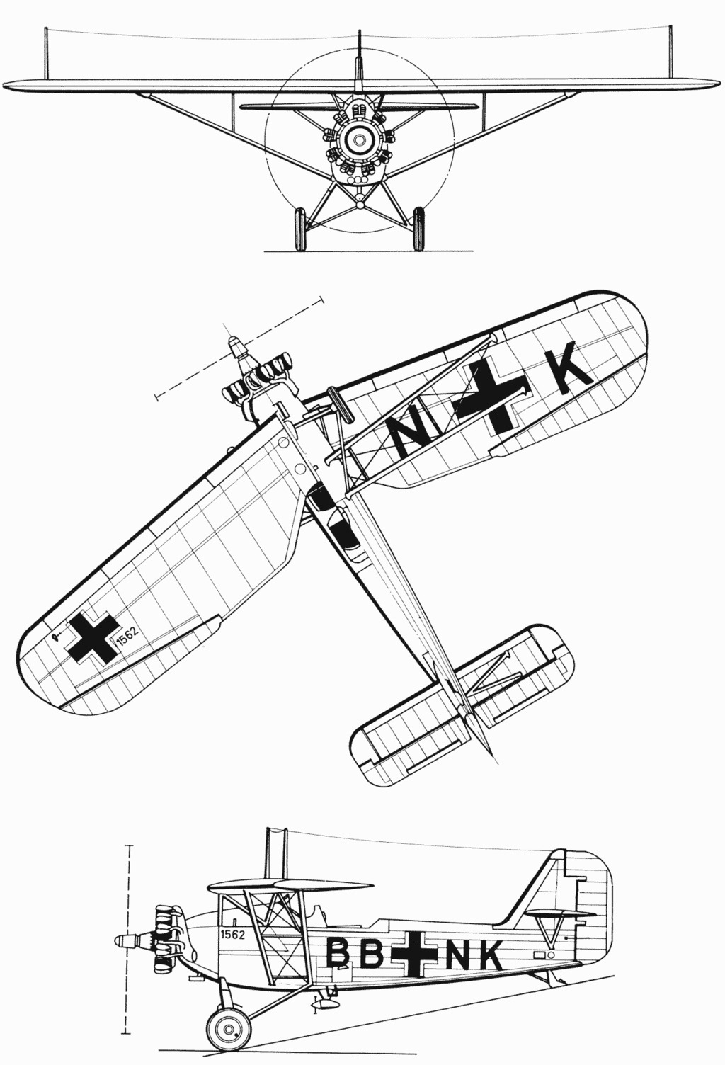 [AML] Heinkel 46 C - Terminé - Page 2 Heinke10